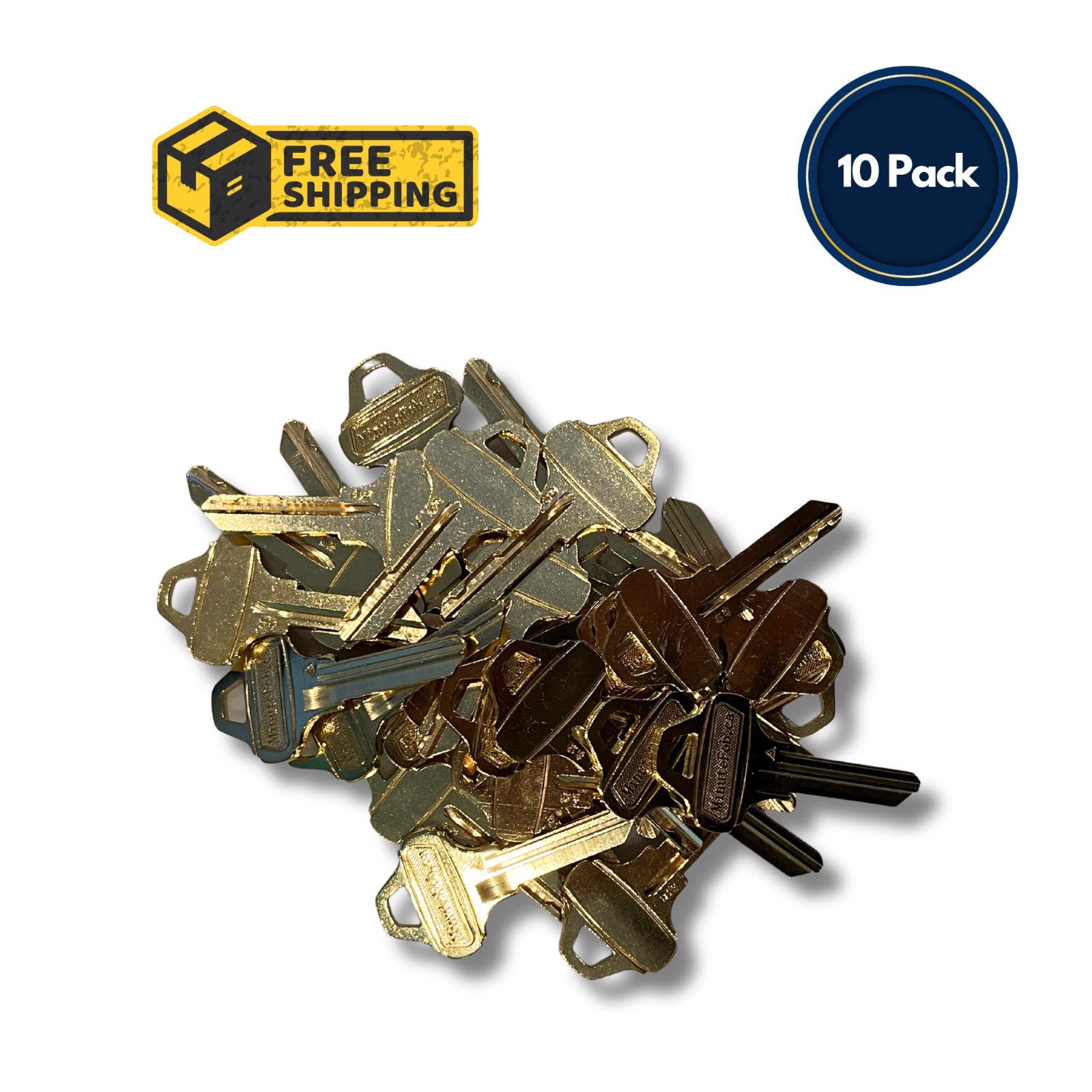 FREE SHIPPING - C145 Key Blanks (10 Pack) Compatible with C145 SCHLAGE Keys