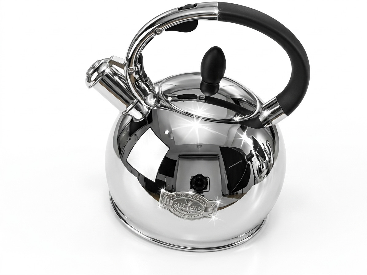 SUSTEAS Whistling Stainless Steel Tea Kettle