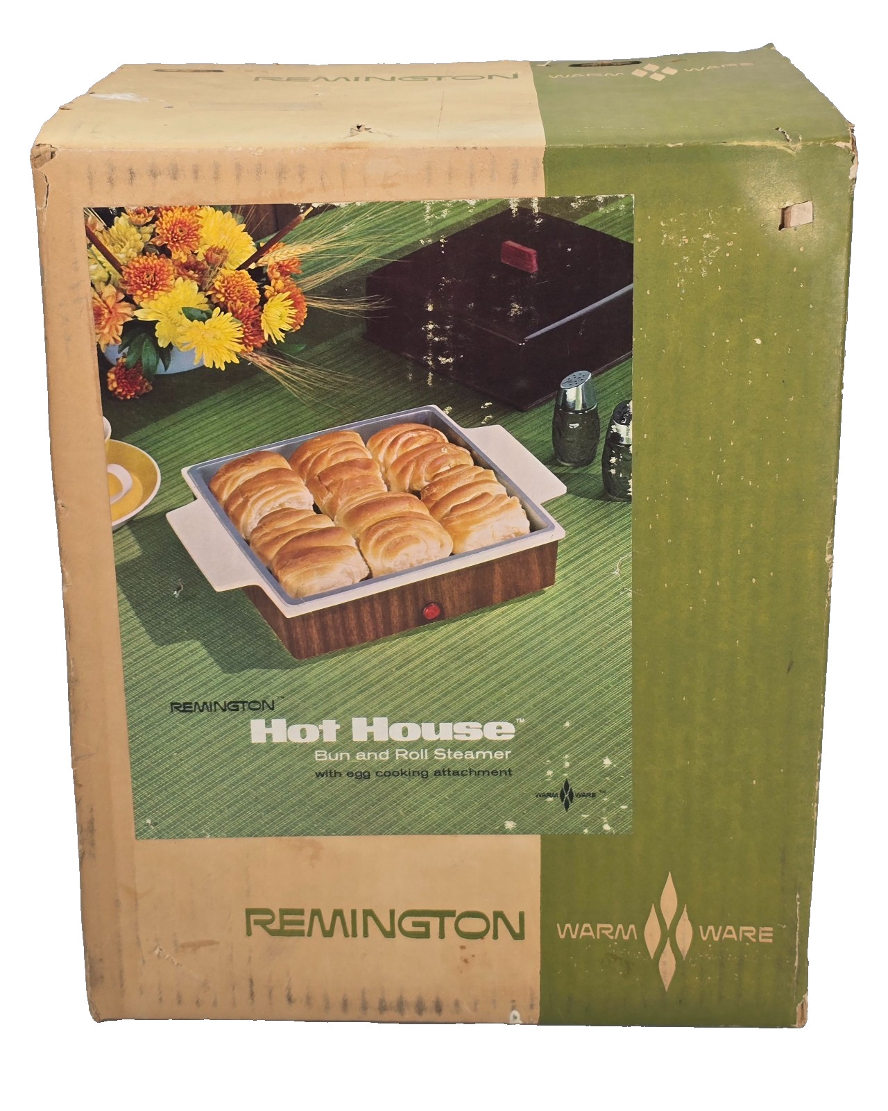 Remington Hot House BS-1 Bun Roll Steamer Egg Cooker Vintage NOS Sealed Box