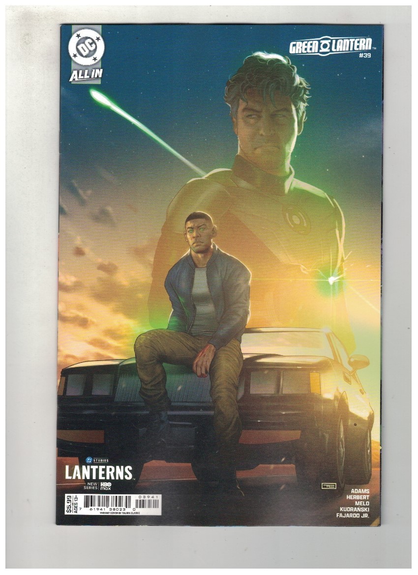 GREEN LANTERN #39 - TAURIN CLARKE CARDSTOCK VARIANT COVER - DC COMICS/2026