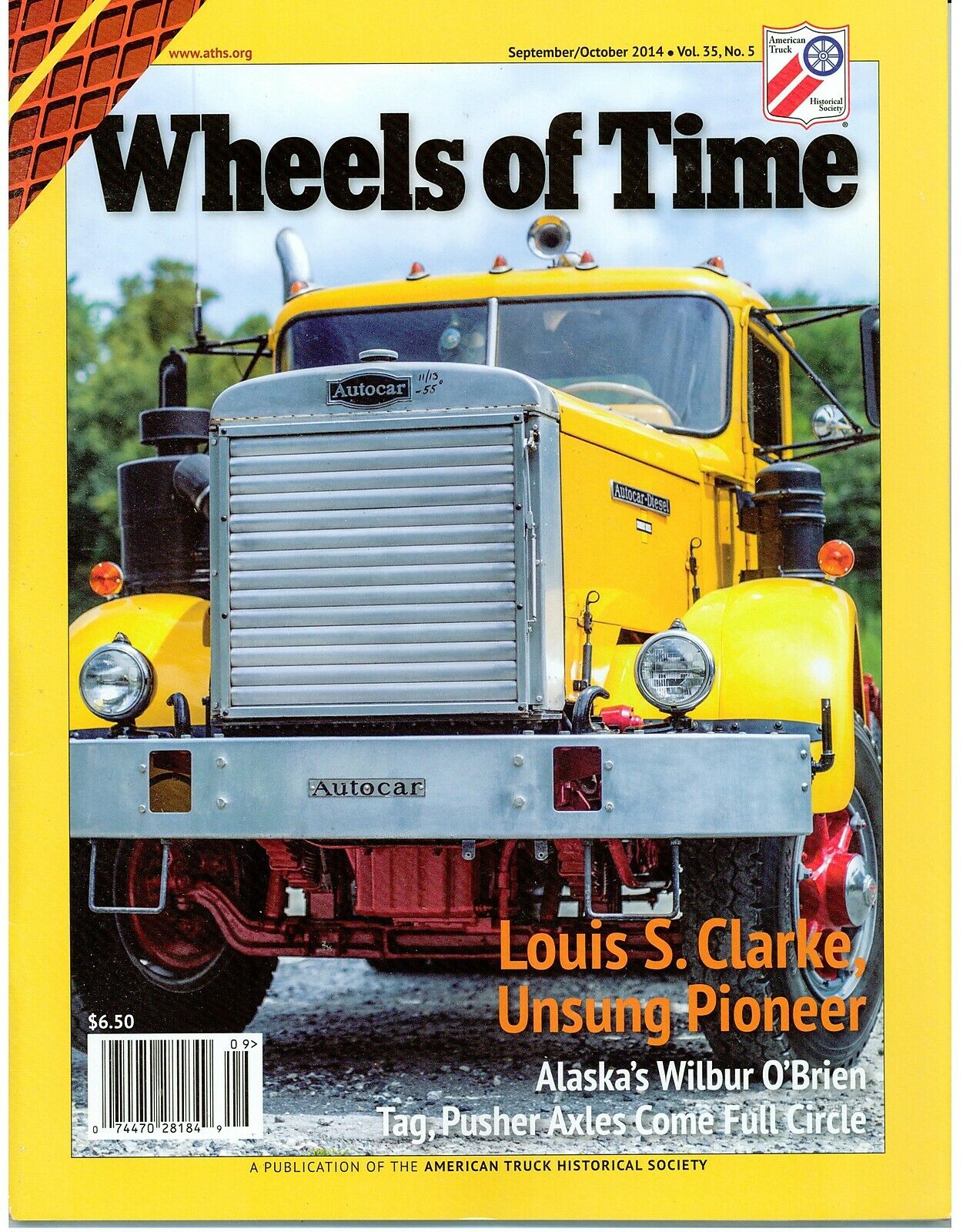 Early Autocar truck history and founder Louis Clarke Heavy Duty Autocar Trucks