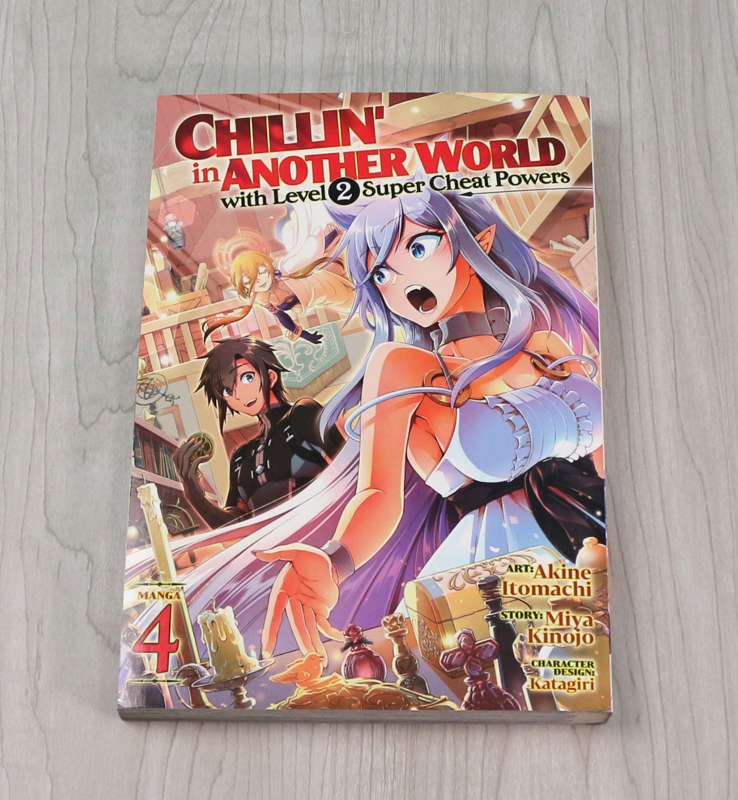 Chillin\' in Another World with Level 2 Super Cheat Powers Vol 4 English Manga