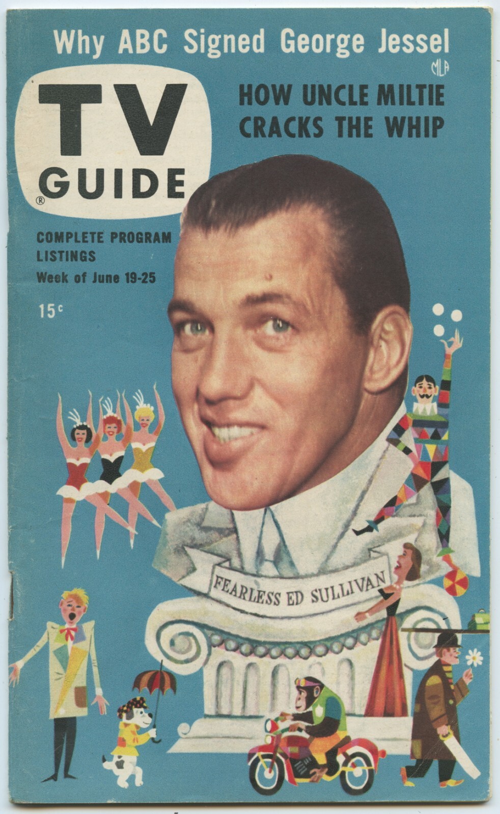 TV Guide June 19 1953 Ed Sullivan [2 of 2]   *** NEW LOW PRICE ***