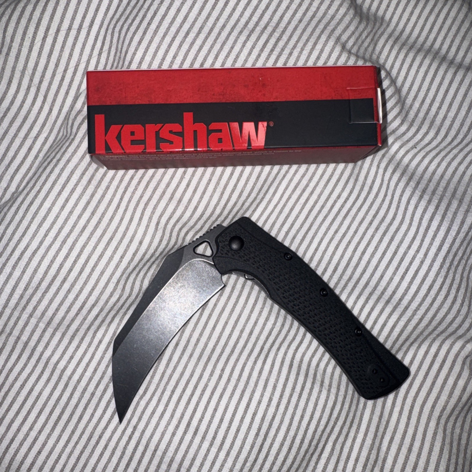 Kershaw Dawnstar Linerlock A/O Folding Pocket Knife Black KS1423