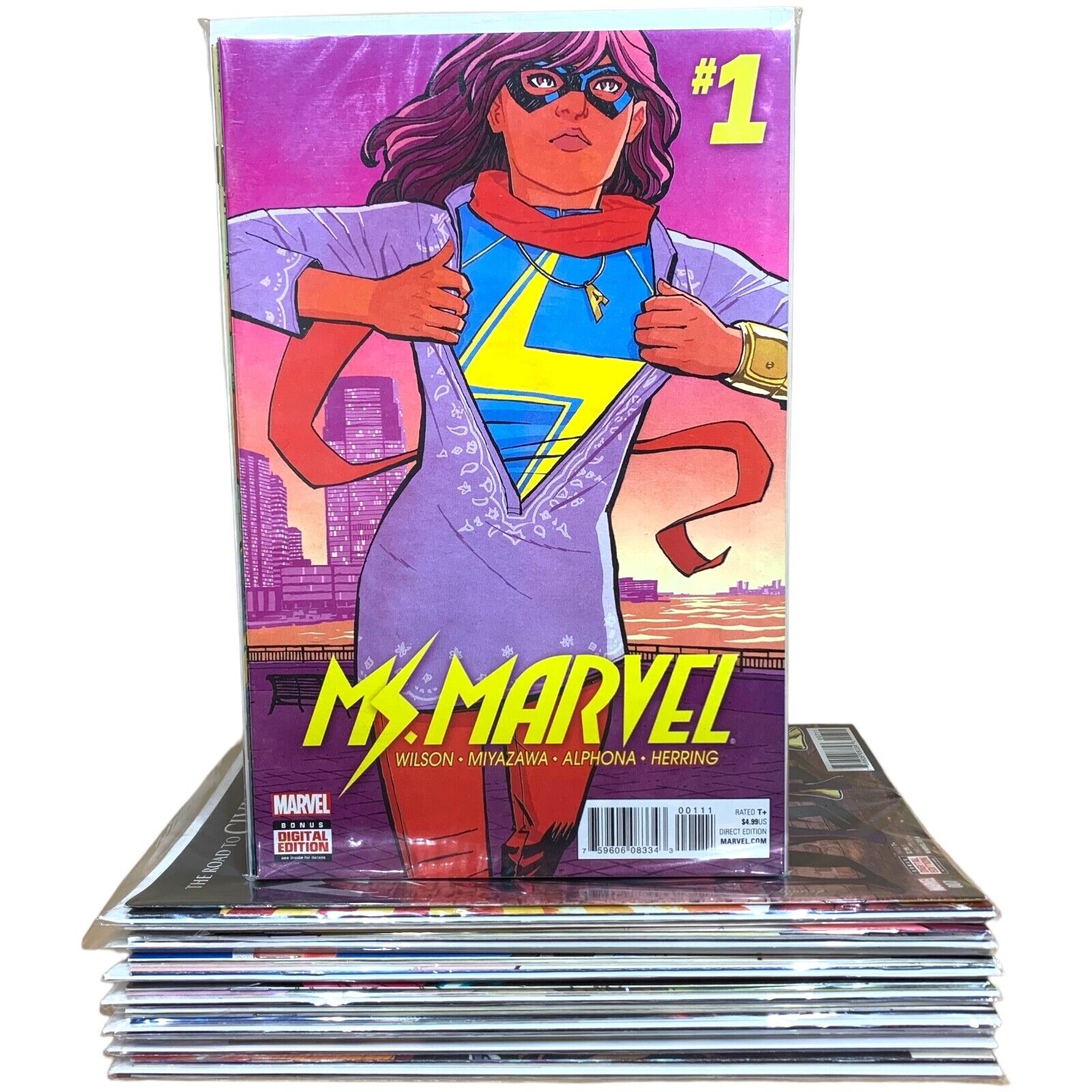 Ms. Marvel Issues 1 - 38 / 2016 - 2019 / Comics in Beautiful Condition