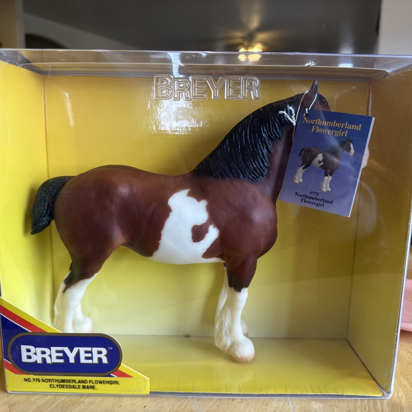 Northhumberland Flowergirl Clydesdale Mare Breyer #775 NIB