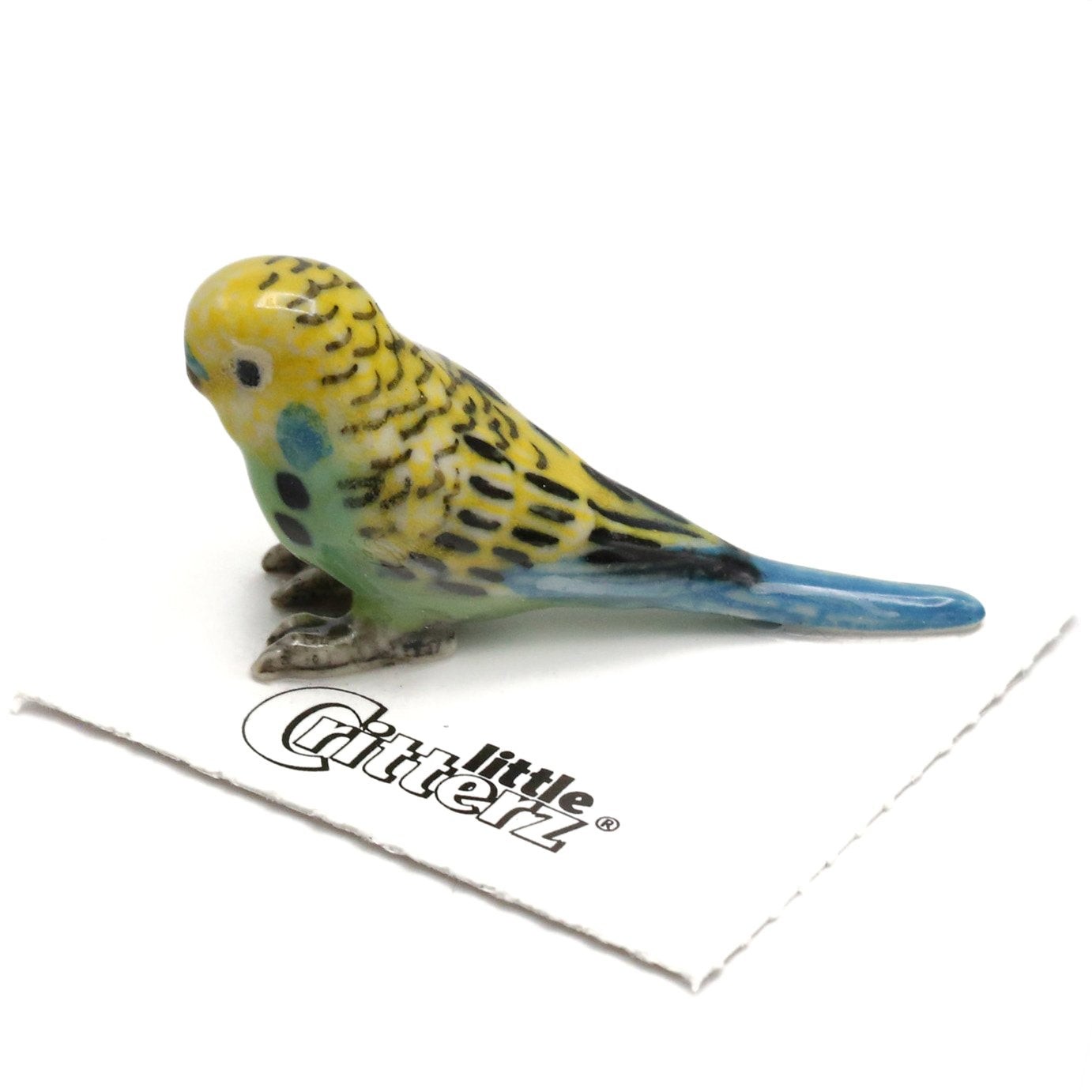 Little Critterz Parrot - Green Parakeet \