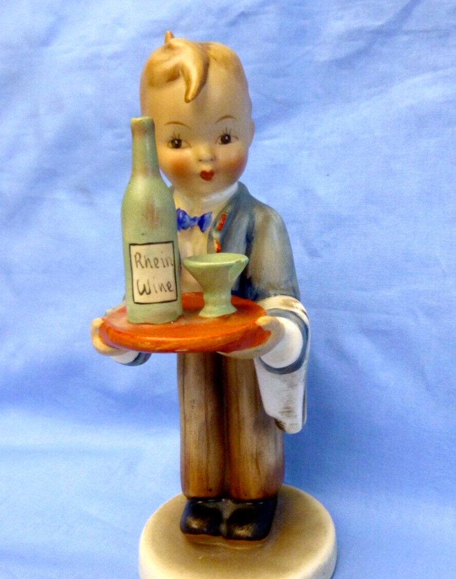 Goebel Little Waiter Figurine 6.5\ Goebel Little Waiter Figurine 6.5\