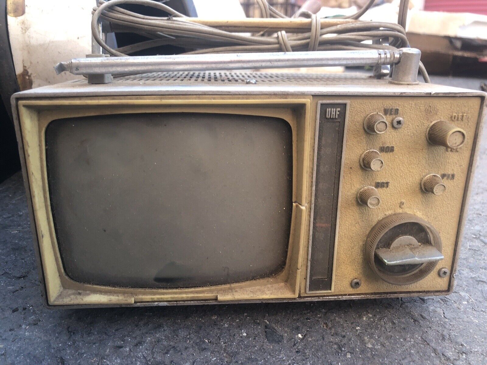 1960\'S Sony 5-305/5-307UW Micro TV
