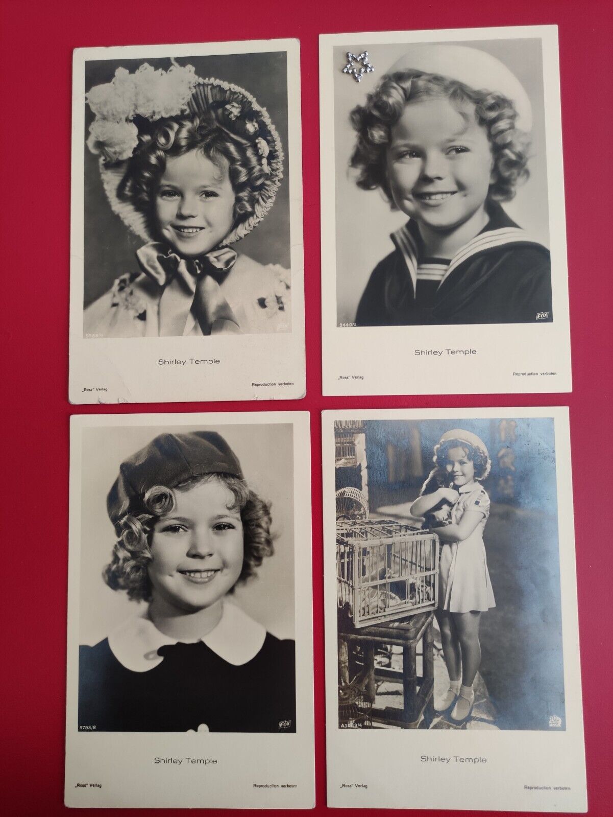 Shirley temple postcards