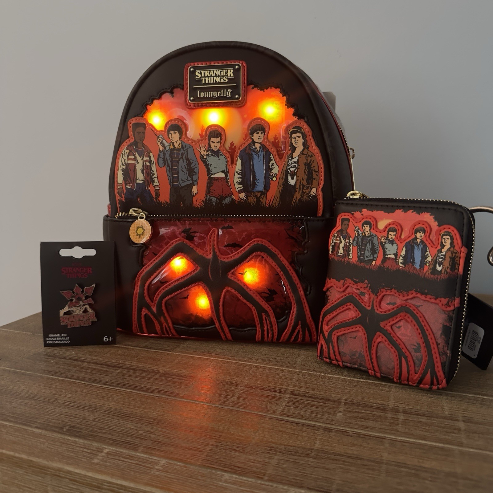Loungefly Stranger Things Group Portrait Collection NWT