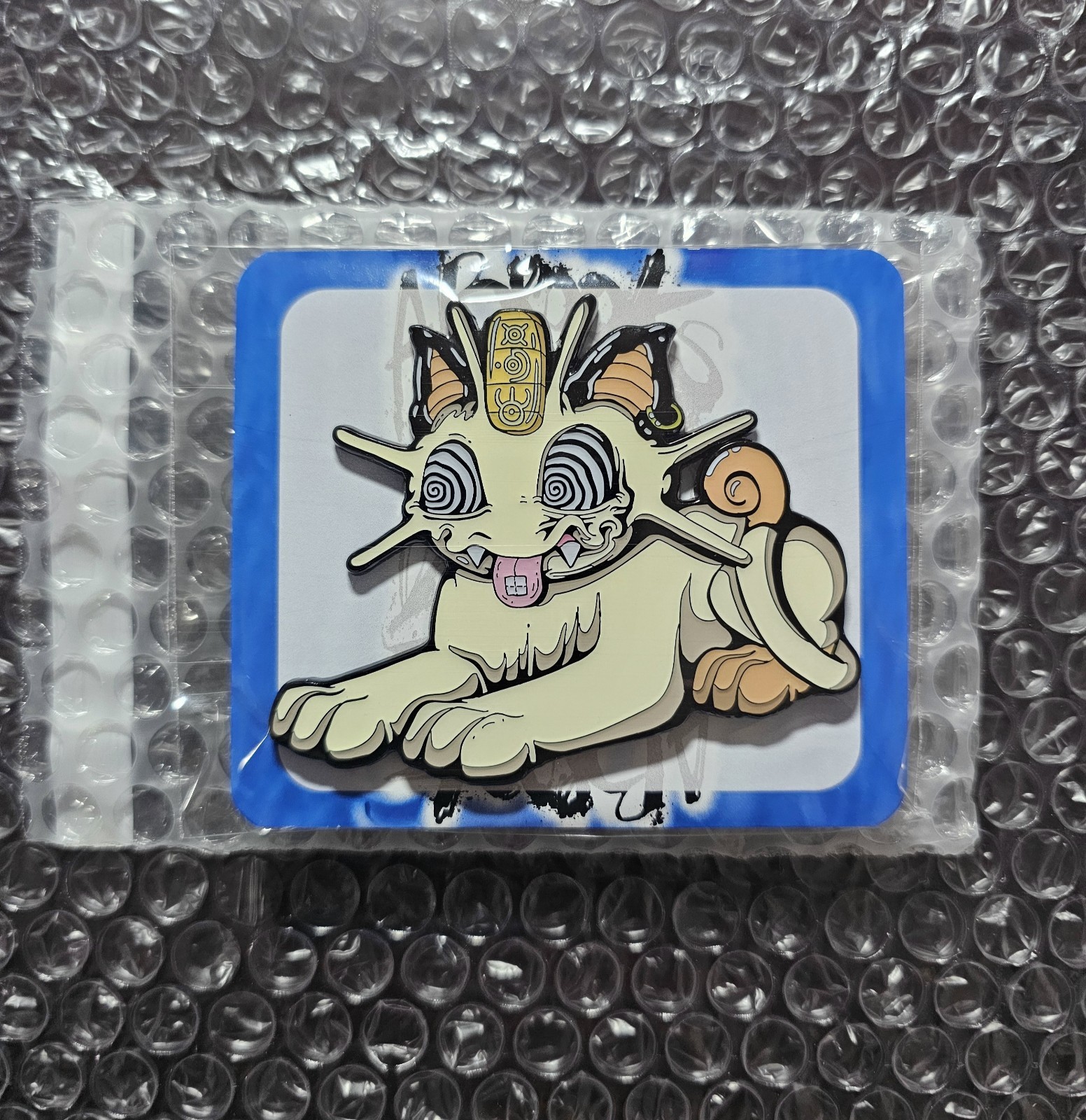Aaron Brooks x Ground Score Fluff Meowth Pin Trippy Pokemon Pin LE /209 Aaron Brooks x Ground Score Fluff Meowth Pin Trippy Pokemon Pin LE /209