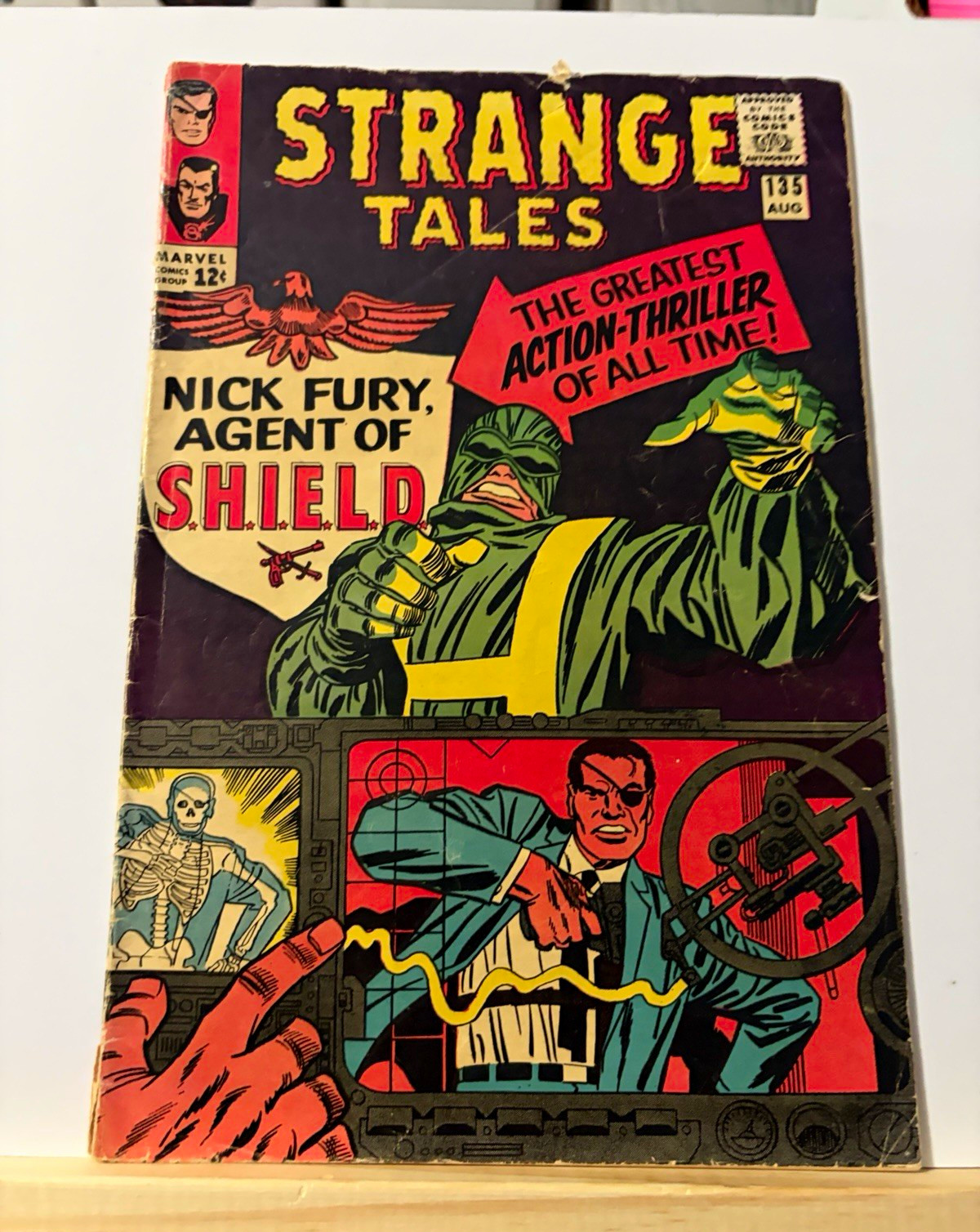Strange Tales #135 (Marvel Comics Silver Age) Nick Fury S.H.I.E.L.D. Lee/Kirby
