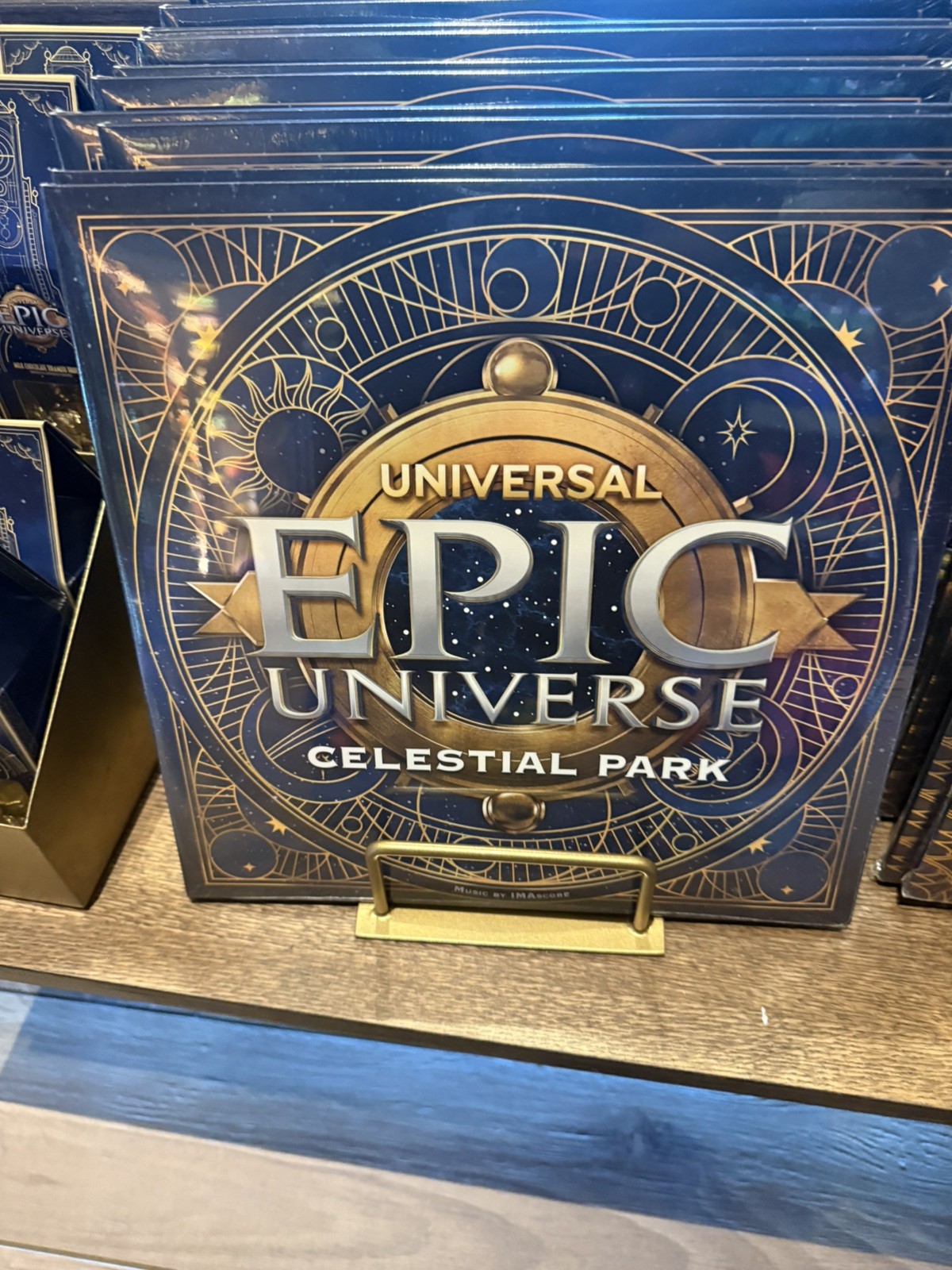 Universal Epic Universe Celestial Park One Year Exclusive Vinyl Record SOLD OUT 