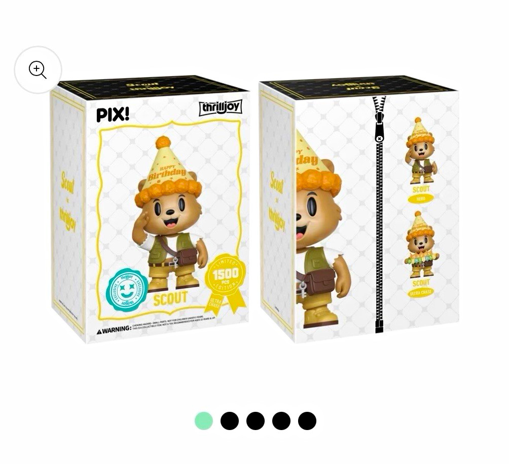 PRESALE - Thrilljoy PIX Scout: Birthday Scout - Thrilljoy Exclusive 1500 pcs