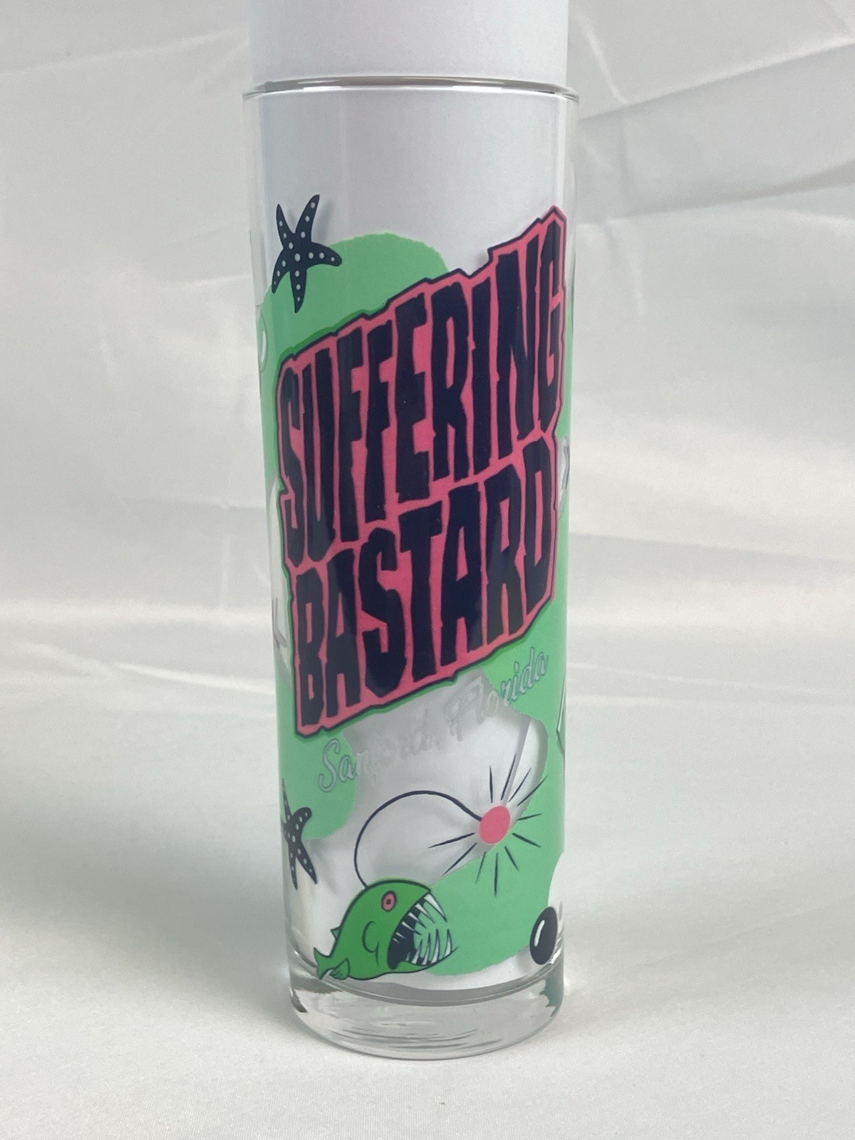 SUFFERING BASTARD Zombie Glass Tiki Glass Barware Cocktail Sanford, FL Mermaid