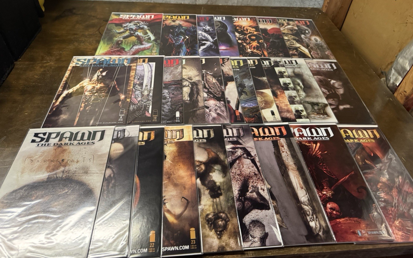 Image Comics Spawn the Dark Ages #1-28 Complete Set