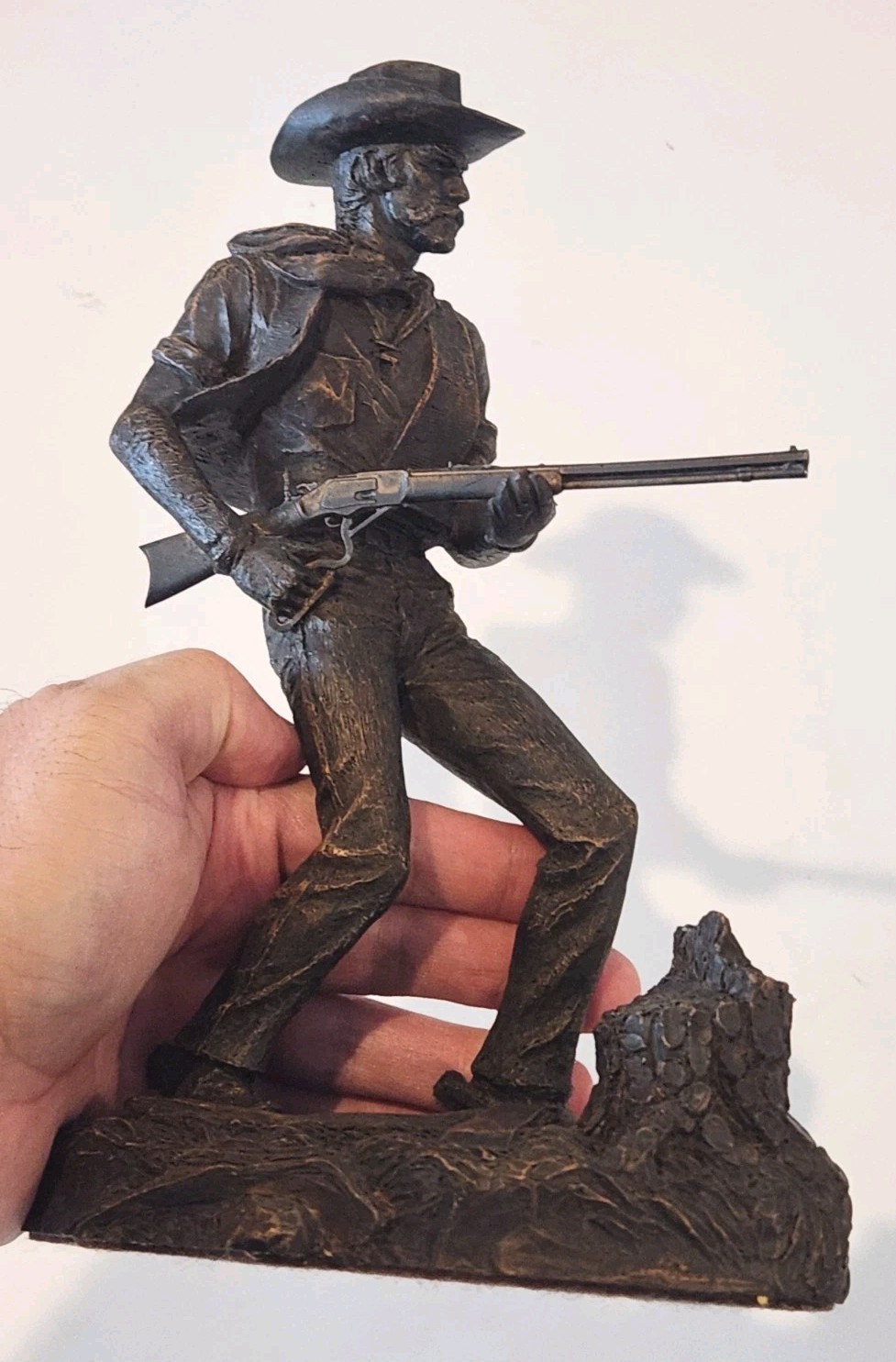 The Rifleman By Jim Ponter Fine Pewter Sculpture Western Heritage