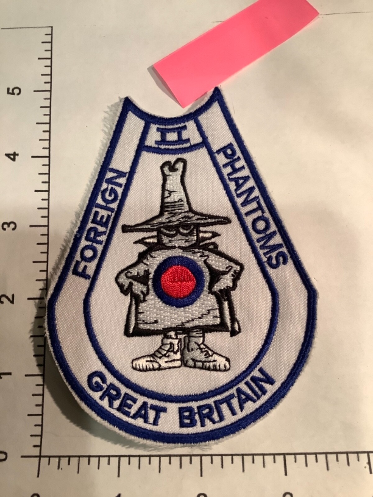 FOREIGN PHANTOM II GREAT BRITAIN SQUADRON PATCH