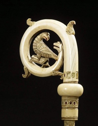 Wood CROZIER Polish Staff Crosier Bishop Quality Craftsmanship, 72\ Wood CROZIER Polish Staff Crosier Bishop Quality Craftsmanship, 72\