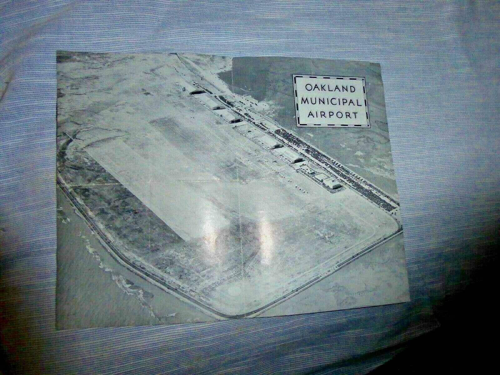 VINTAGE PAMPHLET FILLMORE FLYING SERVICE SINCE 1917 OAKLAND AIRPORT CAL c.1925