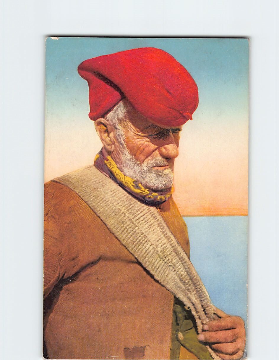 Postcard Tipi Napoletani Fisherman