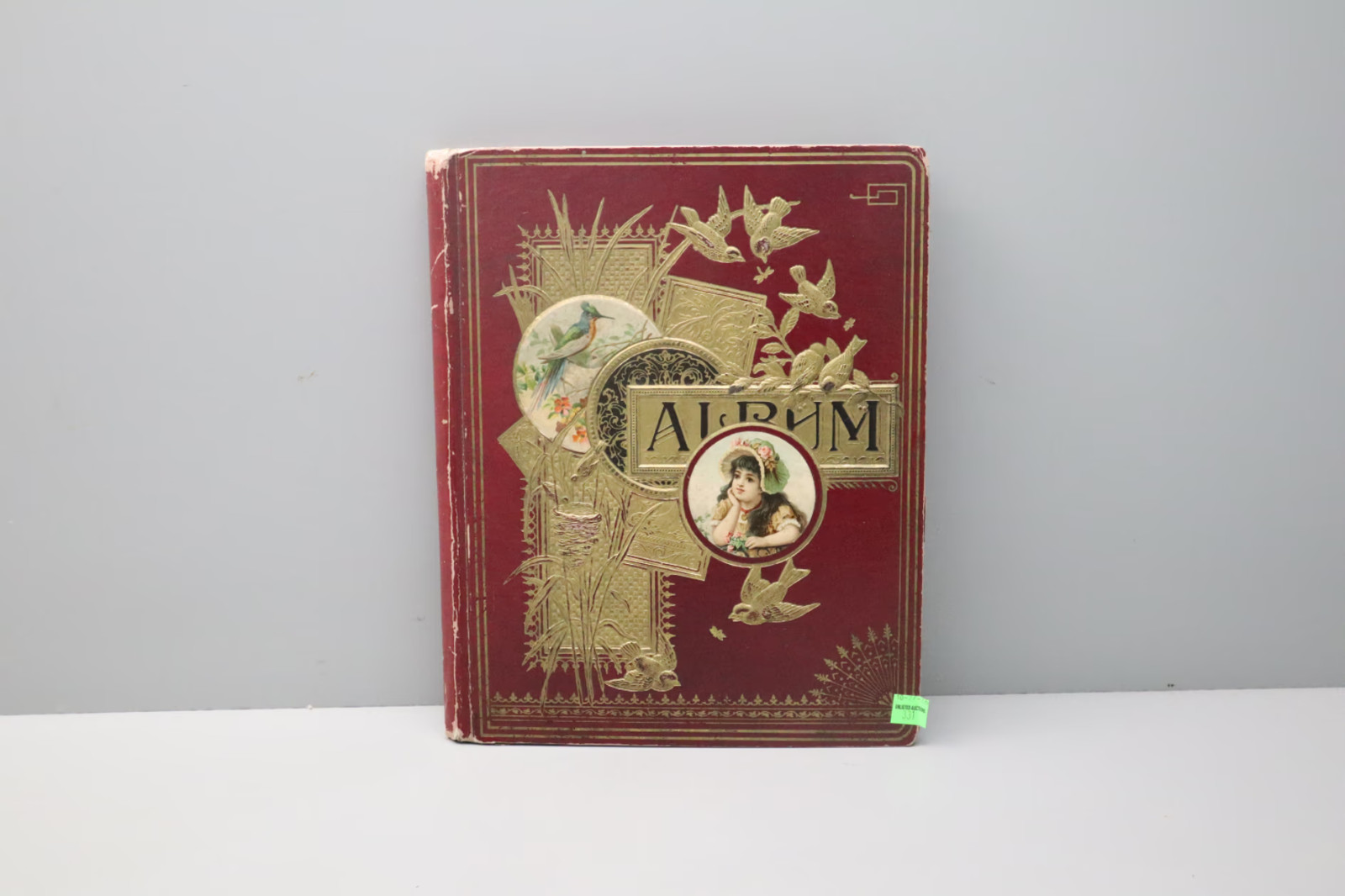 Vintage Antique Scrapbook Album Historical Memorabilia Ephemera Collectible