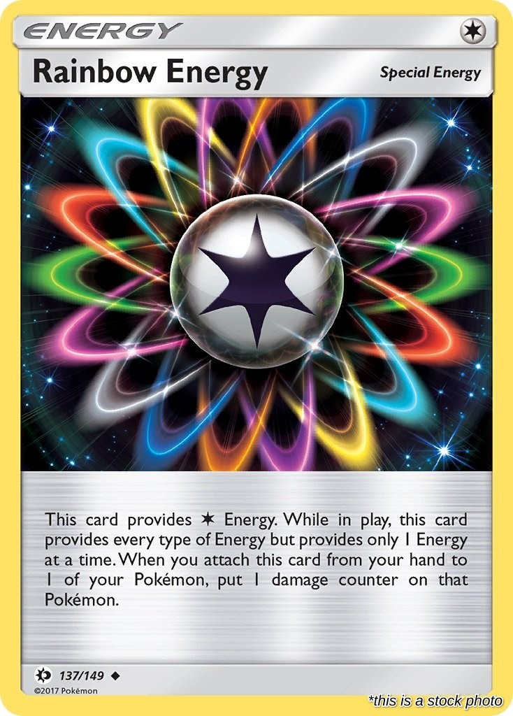 Rainbow Energy : SM01 - 137/149 Near Mint