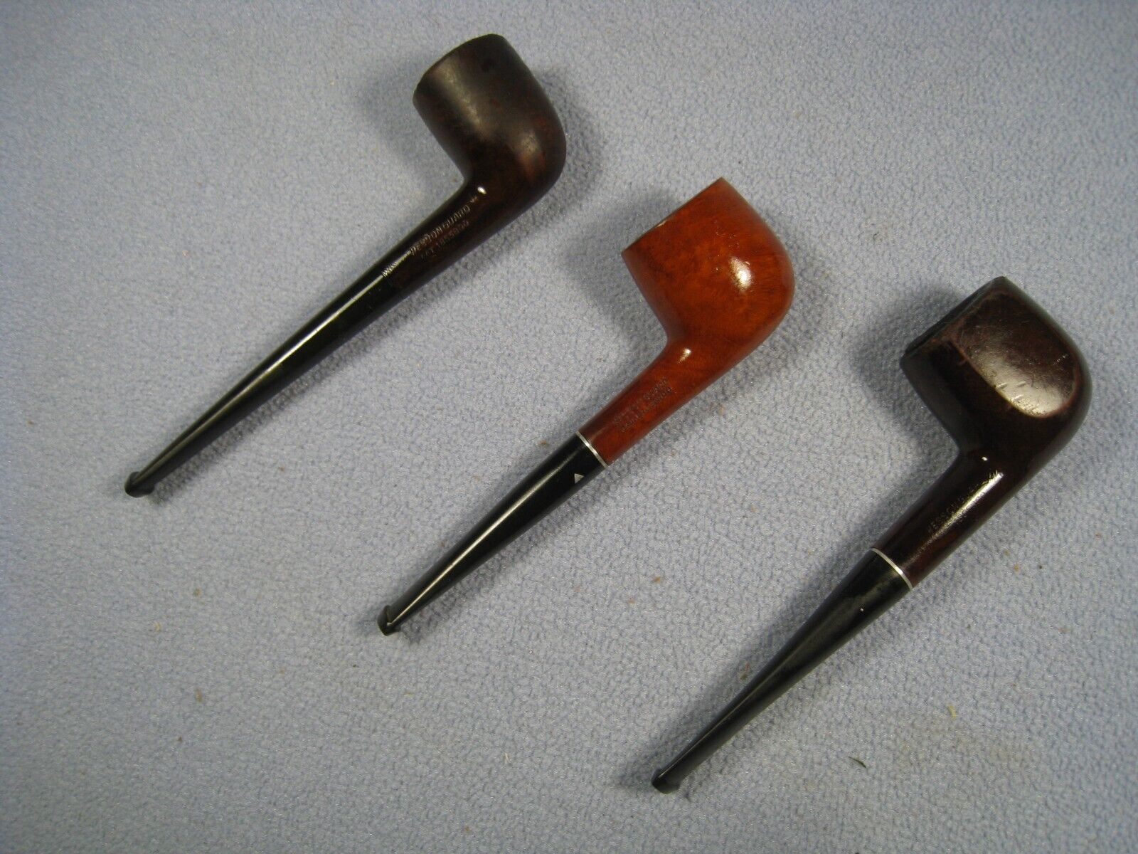 Lot of 3 Vintage Hesson Guard Smoking Pipes