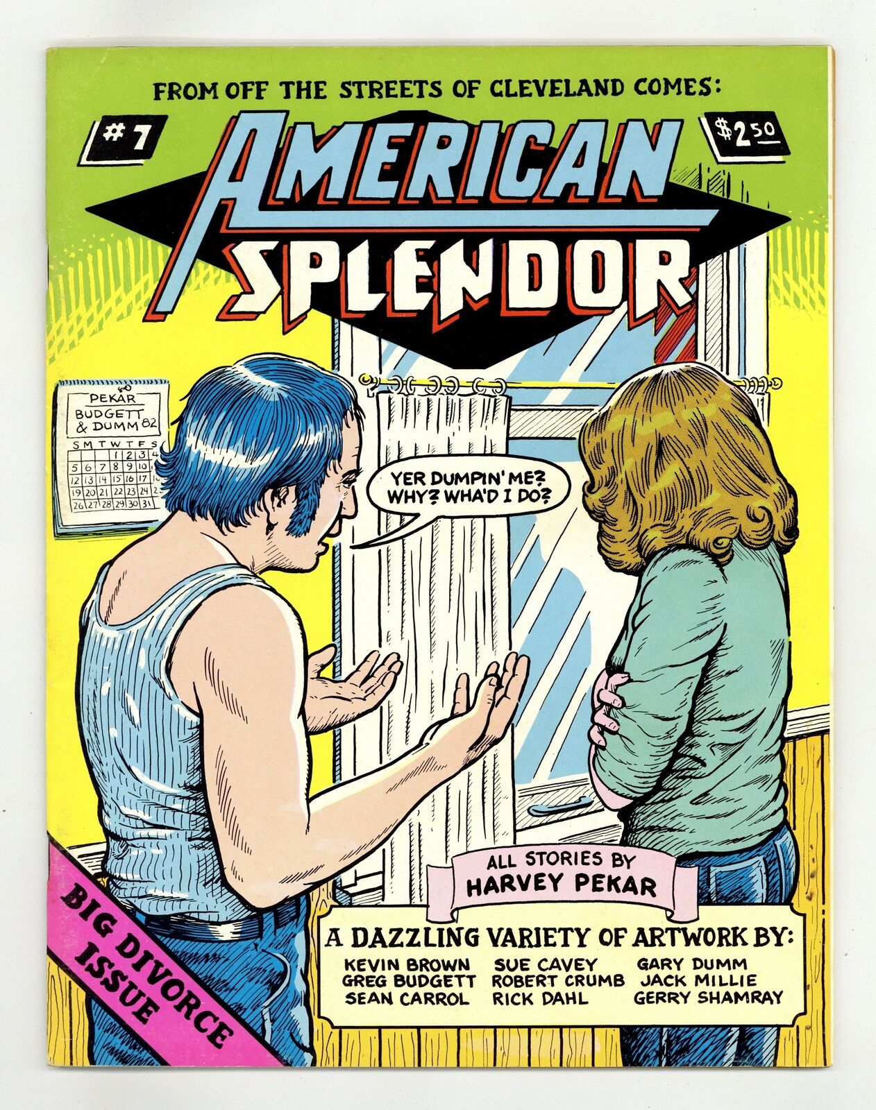 American Splendor #7 FN 6.0 1982