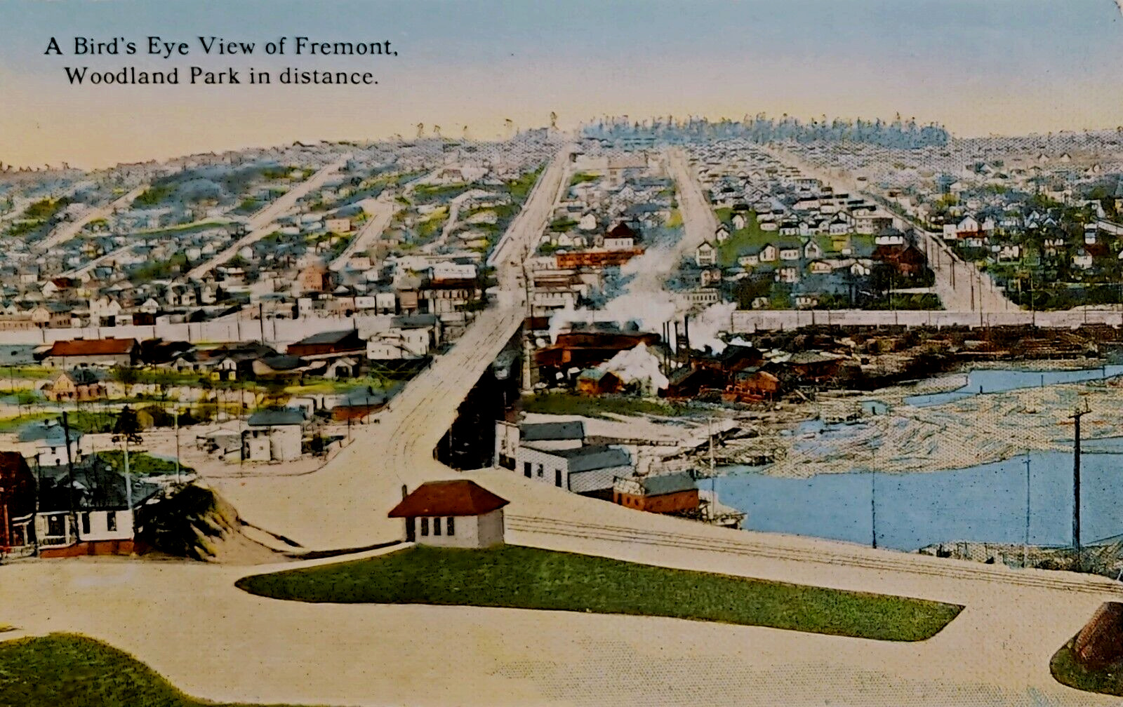 Fremont Neighborhood, Woodland Park, Seattle, WA. Pre-1920.