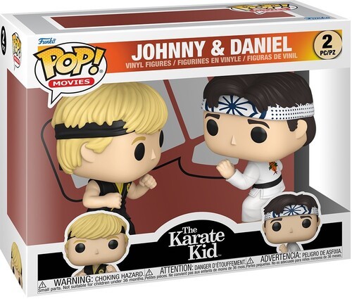 Funko POP Movies: The Karate Kid - Johnny & Daniel 2-Pack [New Toy] Vinyl Fig