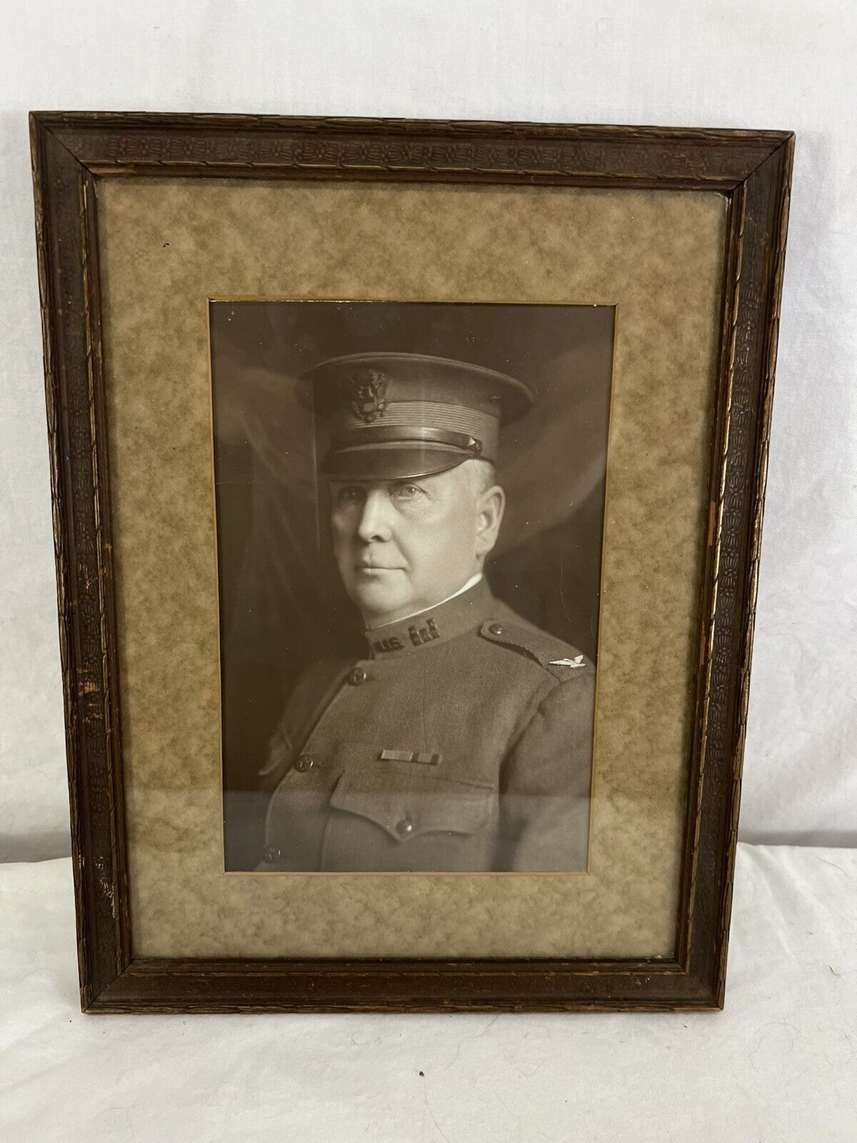 WW1 Officers Picture Engineers Colonel