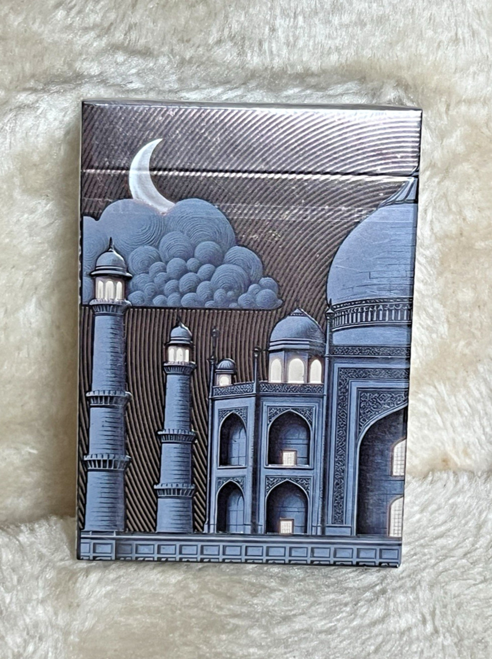 Taj Mahal Playing Cards - GILDED Night Ed. by Nova Lux Decks & Ritu Bhattacharya
