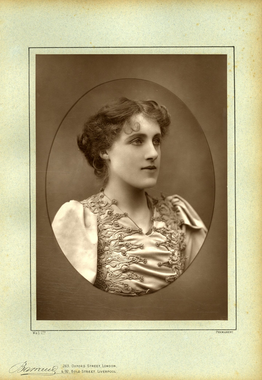 Miss Julia Neilson by Barraug Vintage Print,Julia Neilson (June 12, 1868 - 27 