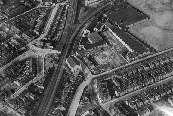 The Augener Works, Acton, 1922 England OLD PHOTO 3