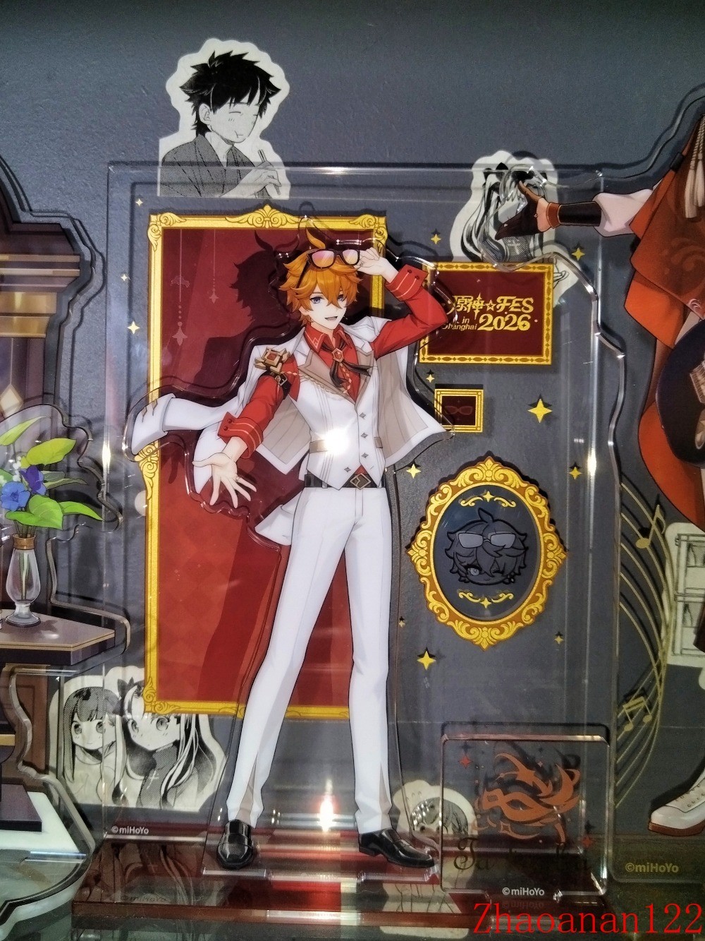 Official Genshin Impact Tartaglia Acrylic Stand Figure Desktop Display Decor