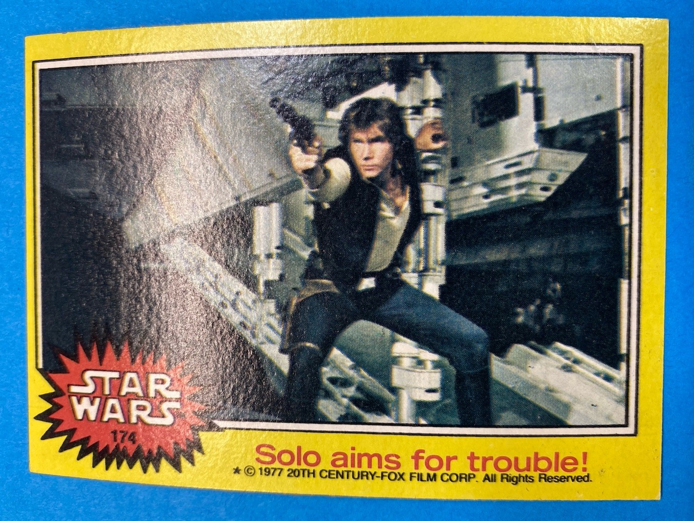 👍🔥🤯 Vintage 1977 Topps Star Wars 145 Exceptional Condition Premium Centering