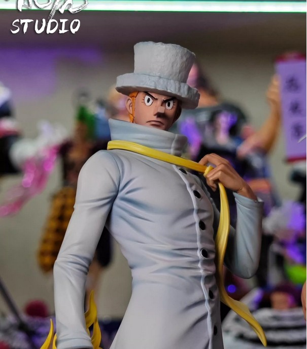 LongHu Studio One Piece Kaku Resin Statue In Stock Painted POP Scale H26cm NEW LongHu Studio One Piece Kaku Resin Statue In Stock Painted POP Scale H26cm NEW