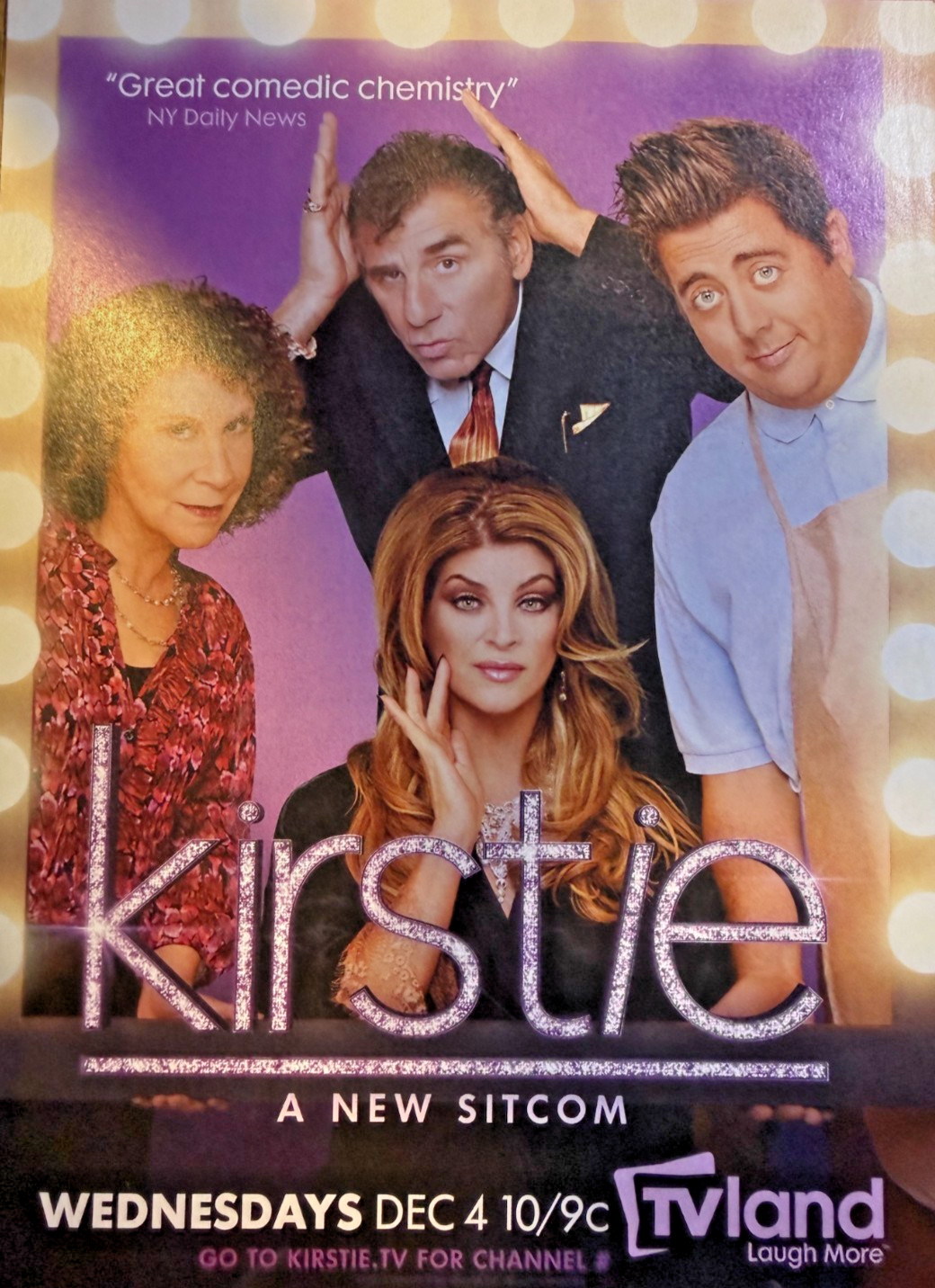 2013 Magazine Advertisement TV Land Sitcom Kirstie 2013 Magazine Advertisement TV Land Sitcom Kirstie