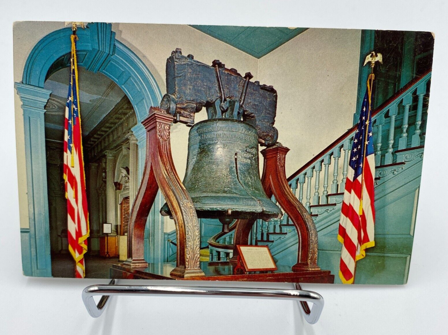 Vtg RPPC The Liberty Bell Philadelphia  Pennsylvania Postcard