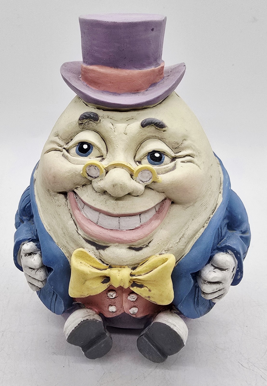 *RARE* Vintage Humpty Dumpty Hand Painted Figurine from Mother Goose Stories
