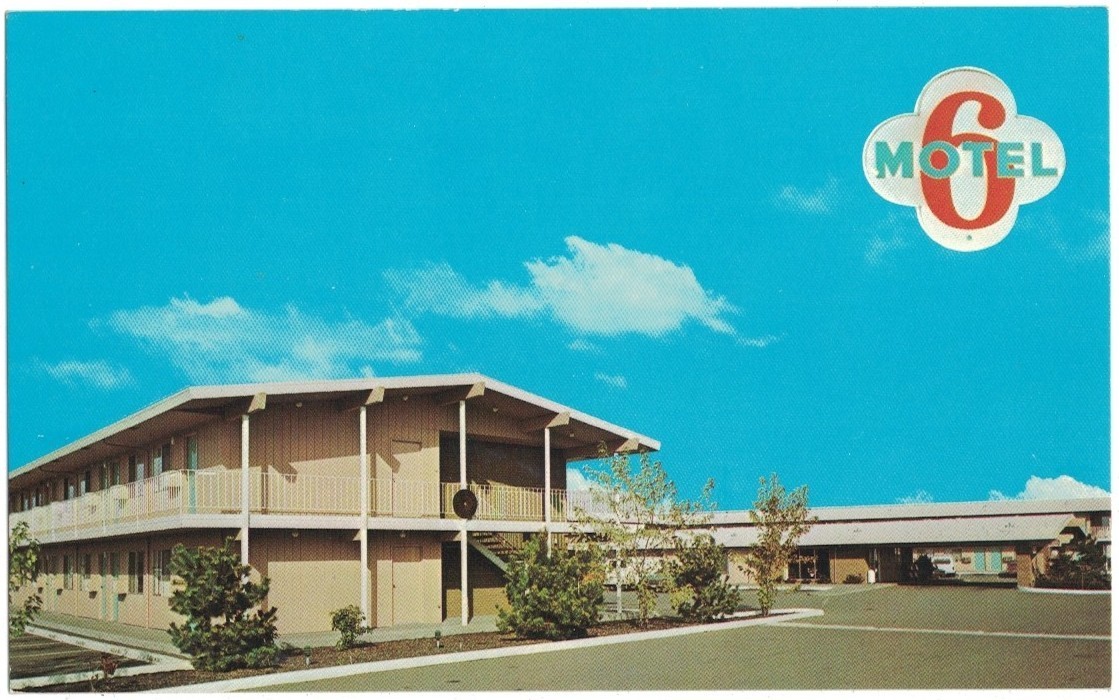 Fife Washington Motel 6 of Tacoma North Vintage Chrome Postcard UNP