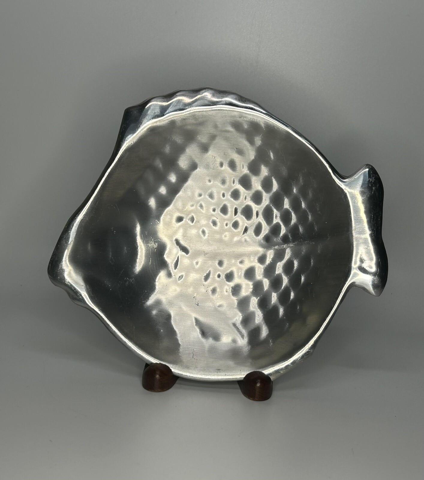 Cast Aluminum Fish Dish Warman Foundry Company 7.5 inches