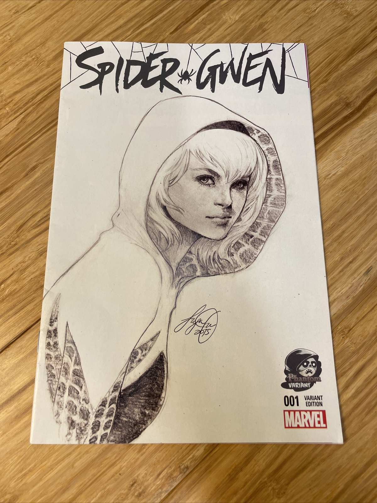Marvel Comics Spider Gwen Comic Book Variant Issue #001 Super Hero  KG