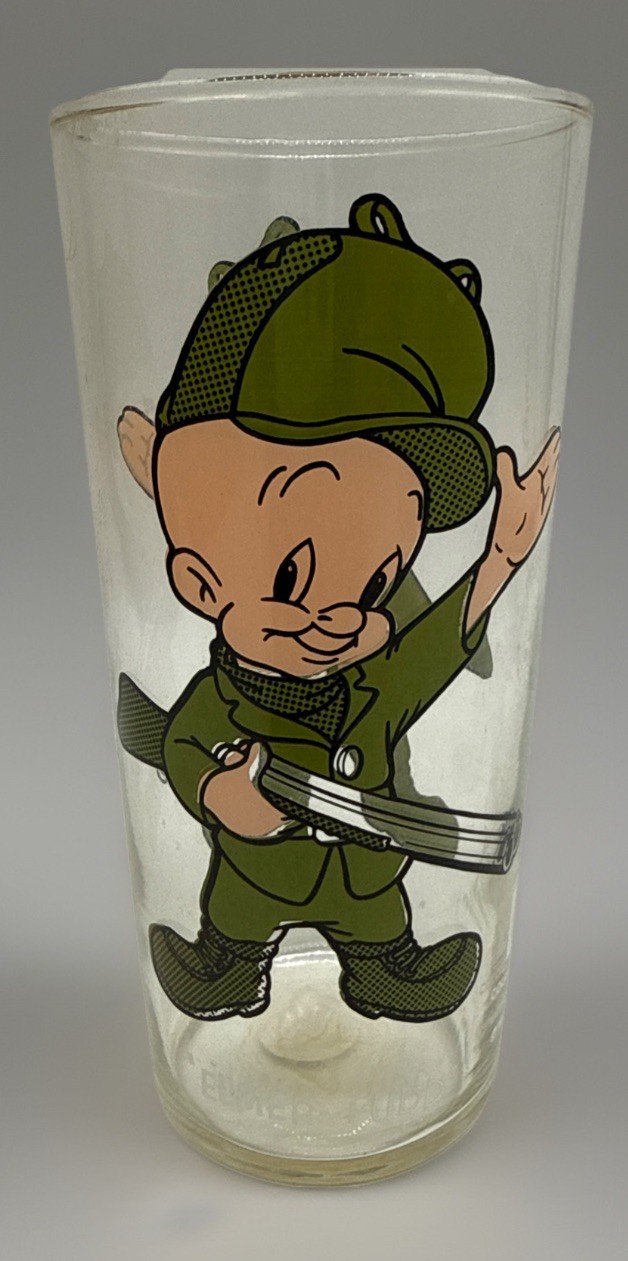 1973 Elmer Fudd Pepsi Collector Series Warner Bros Inc Drinking Glass Tumbler