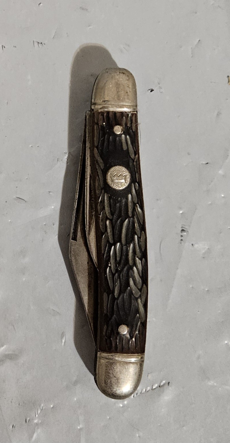 Vintage Imperial Folding Pocket Knife Black