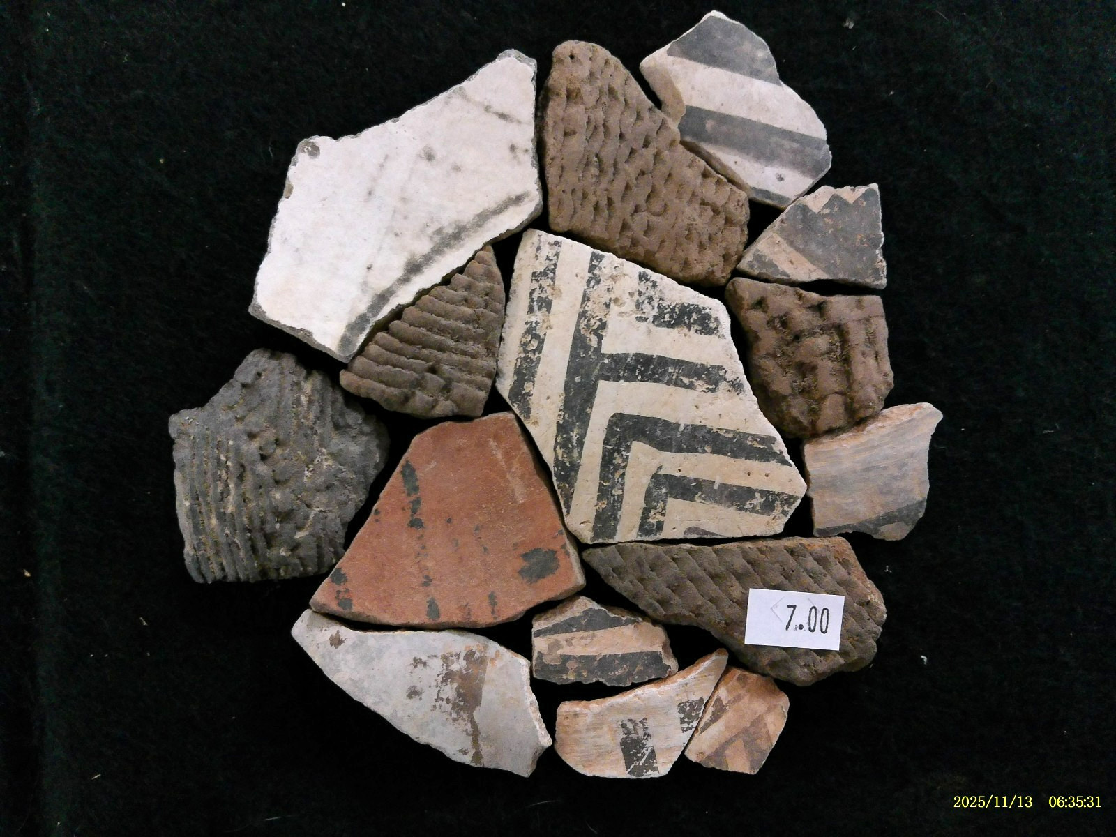 Arizona Anasazi Pottery Shards, Prehistoric Indian Artifacts *FREE SHIPPING* #7