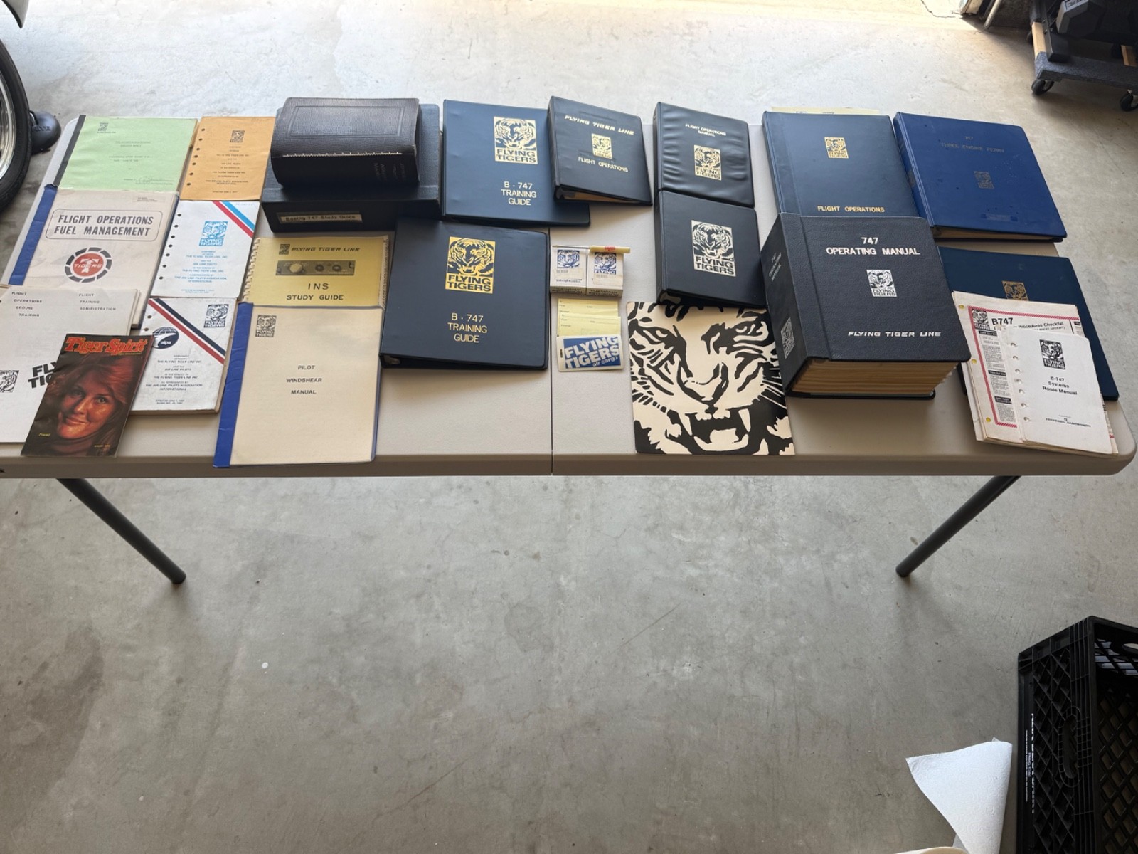 flying tigers airline manuals