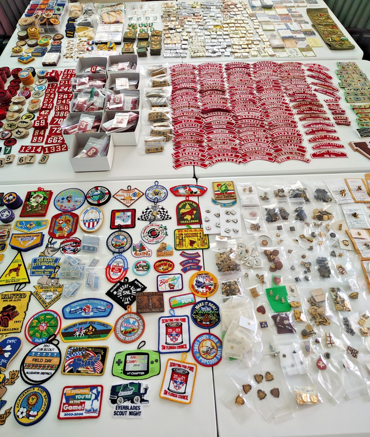 BOY SCOUT LOT - 11,300+ ITEMS - HEALTH ISSUES FORCE SALE